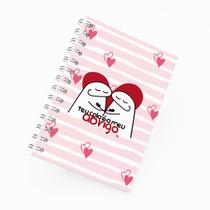 Caderno Grande 19x27cm - Amor - Flork - Meu Abrigo