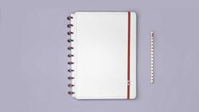 Caderno grande all white caderno inteligente