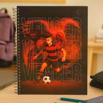 Caderno Grande Capa Dura 1 Matéria Flamengo Smart