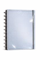 Caderno Grey Disco Reposicionável Grande G Capa Dura Disko Caderno Grey Disco Reposicionável Grande G Capa Dura Disko