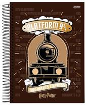 Caderno Harry Potter Espiral Capa Dura Universitário 12 Mat