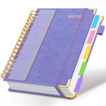 Caderno HDhuiun A5 16 x 21 cm 5 matérias 300 páginas lilás Caderno HDhuiun A5 16 x 21 cm 5 matérias 300 páginas lilás