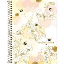 Caderno Honey Bee - Always Bee Yourself - 160 Folhas - Tilibra