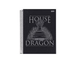Caderno House Of The Dragon Poltrona 1 Matéria 80 Folhas