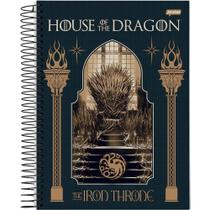 Caderno House of The Dragon Throne - 80 Folhas - Jandaia