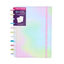 Caderno Intelig Candy Splash G+ Linhas Brancas Special 140fls COLORIDA