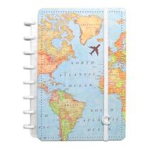 Caderno Inteligente 80F A5 Mapa Mundi by Gocase