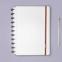 Caderno Inteligente 80F Grande All White Caderno Inteligente 80F Grande All White