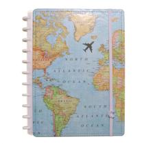 Caderno Inteligente 80F Grande Mapa Mundi Caderno Inteligente 80F Grande Mapa Mundi