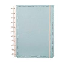 Caderno Inteligente 80F Grande Pastel Azul