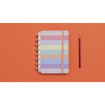 Caderno Inteligente A5 ARCO-IRIS Pastel 80FLS.