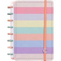 Caderno Inteligente A5 Arco-Iris Pastel 80Fls