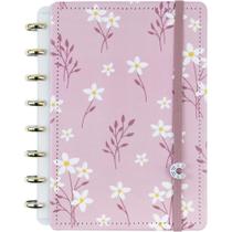 Caderno Inteligente A5 PINK Blossom BY SOF 80 Folhas com Adesivos Caderno Inteligente A5 PINK Blossom BY SOF 80 Folhas com Adesivos