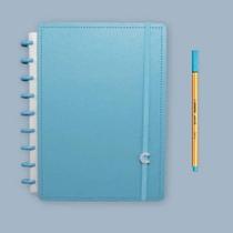 Caderno inteligente all blue - médio