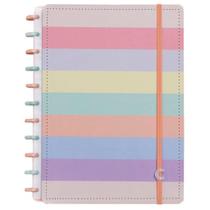 Caderno Inteligente Arco-iris Pastel G+ Linhas Brancas Special Edition Colorido