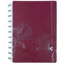 Caderno Inteligente Bruna Tavares BT Cherry Tamanho Grande Capa Dura Universitário