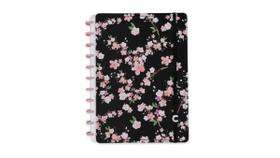 Caderno Inteligente By Gocase Classical Rose Black Grande Caderno Inteligente By Gocase Classical Rose Black Grande