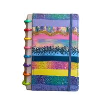 Caderno Inteligente Capa Dura 21 x 13 Com Elástico 8 Disco - ZXBZ001