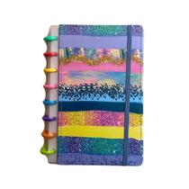 Caderno Inteligente Capa Dura 21 X 13 Elástico 8 Disco