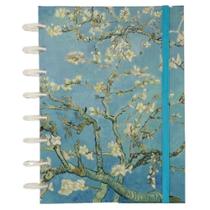 Caderno Inteligente De Disco A5 Van Gogh Flor Buendia