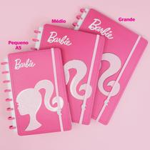 Caderno Inteligente de Disco Barbie Pink Filme com Glitter Original A5 - Médio - Grande