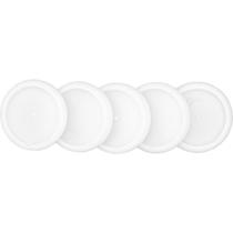 Caderno Inteligente Discos Grande 31MM Branco 12 Discos + Elástico KIT