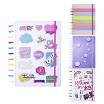 Caderno inteligente Estampado 11 discos pautado A4 80 folhas diversos