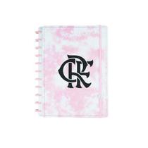 Caderno Inteligente Flamengo Rosa grande CI