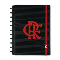 Caderno Inteligente Flamengo Rubro Negro Ci Tamanho Grande de Disco 80 Folhas