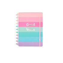 Caderno Inteligente Good Vibes By Indy 80 Folhas - Novitate Caderno Inteligente Good Vibes By Indy 80 Folhas - Novitate