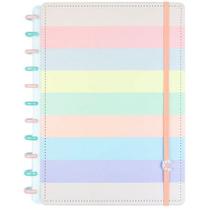 Caderno inteligente grande Arco Íris Pastel - CIGD4060