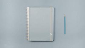 Caderno inteligente Grande Azul