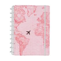 Caderno Inteligente Grande By Gocase Mapa Mundi Grande