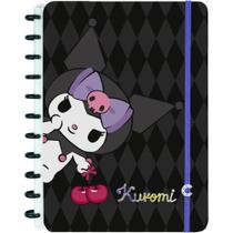 Caderno Inteligente Grande Kuromi 80 Folhas 215X280MM
