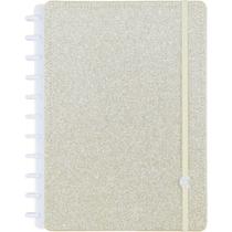 Caderno inteligente grande lets glitter gold Caderno inteligente grande lets glitter gold