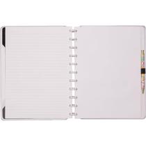 Caderno inteligente grande lilas pastel 80fls. caderno inteligente