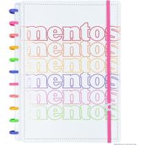 Caderno Inteligente Grande Mentos com Bolsa Aromática e Discos Coloridos - 80 Folhas