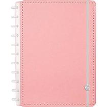 Caderno Inteligente Grande Rose Pastel 80Fls
