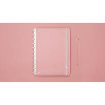 Caderno Inteligente Grande Rose Pastel 80FLS.