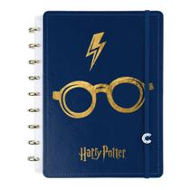 Caderno Inteligente Harry Potter Azul Grande