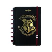 Caderno Inteligente Harry Potter Preto Dourado A5 80 Folhas
