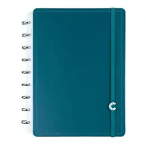 Caderno Inteligente Intense Green Medio 80 Fls