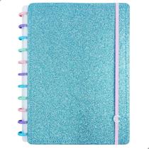 Caderno Inteligente Lets Glitter A5 Customizável 80 Folhas Offset 90g Caderno Inteligente Lets Glitter A5 Customizável 80 Folhas Offset 90g