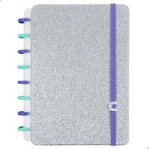 Caderno Inteligente Lets Glitter A5 Customizável 80 Folhas Offset 90g Caderno Inteligente Lets Glitter A5 Customizável 80 Folhas Offset 90g