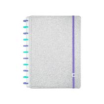 Caderno Inteligente Lets Glitter Silver 2.0 (CI) GRANDE
