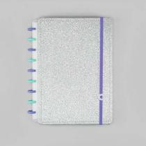 Caderno Inteligente Lets Glitter Silver 2.0 Grande