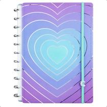 Caderno Inteligente Love Grande Customizável 80 Folhas Offset 90g