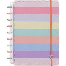 Caderno Inteligente Medio ARCO-IRIS Pastel 80FLS Caderno Inteligente Medio ARCO-IRIS Pastel 80FLS