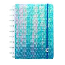 Caderno inteligente médio Azul Holográfico - CIMD3055 Caderno inteligente médio Azul Holográfico - CIMD3055