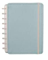 Caderno Inteligente Médio Azul Pastel